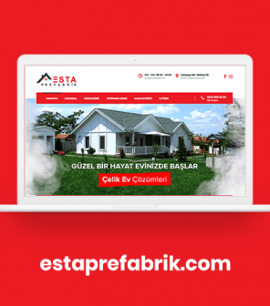 Esta Prefabrik – Web Tasarımı