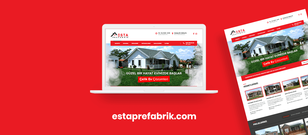 Esta Prefabrik – Web Tasarımı