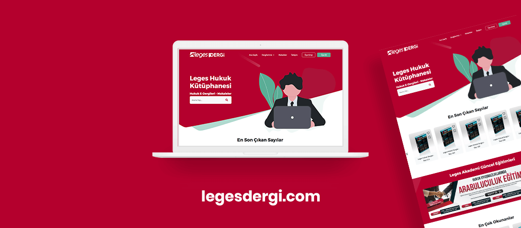 Leges Dergi – Web Tasarımı